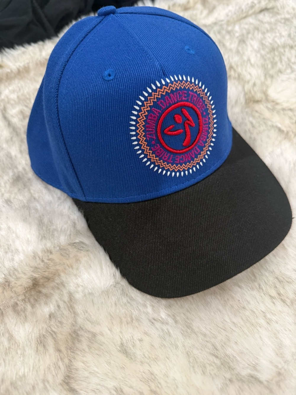 Zumba True Blue Zumbito Dance Tribe Hat NWT